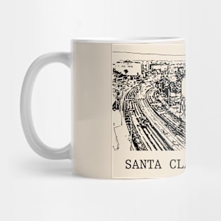 Santa Clara California Mug